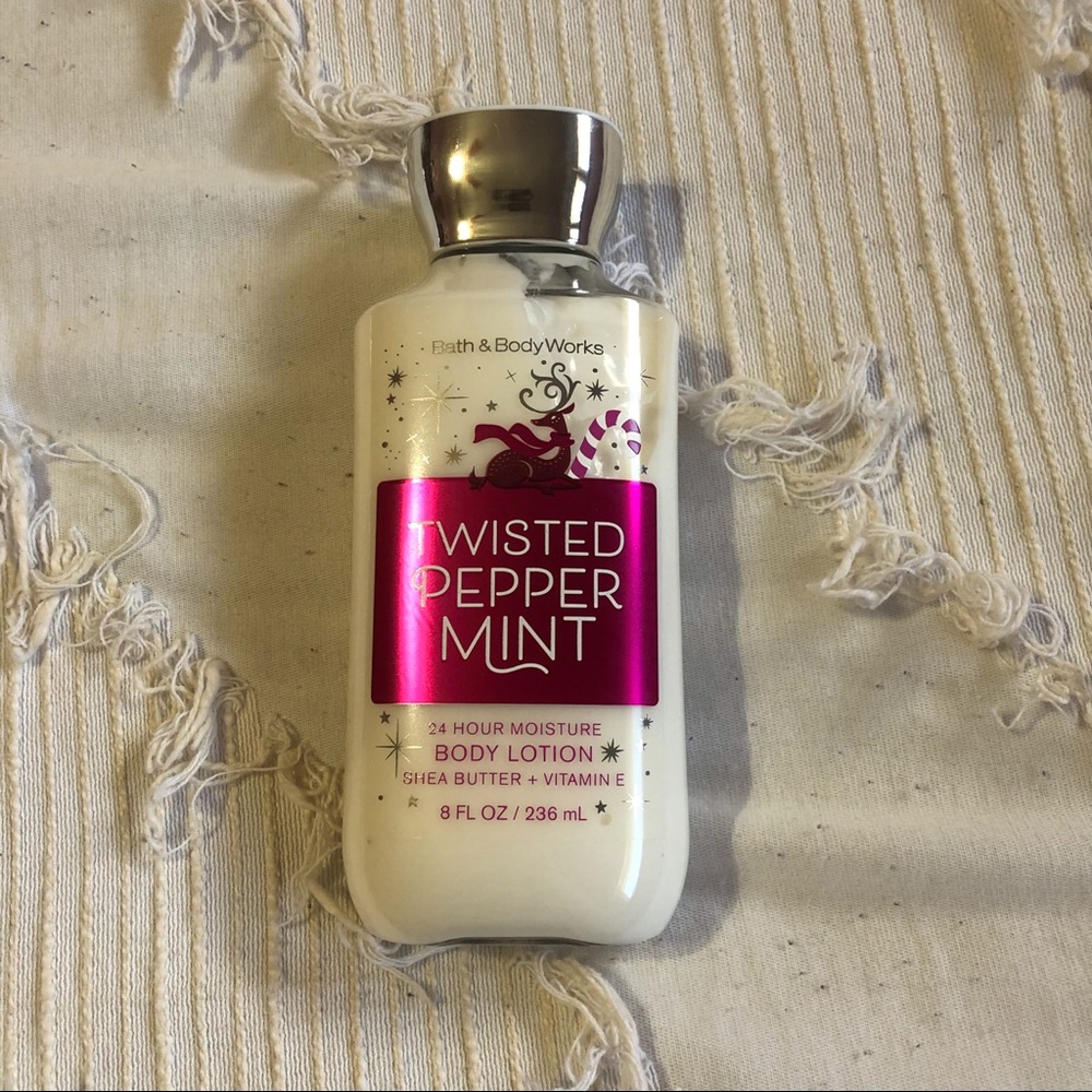 twisted peppermint lotion